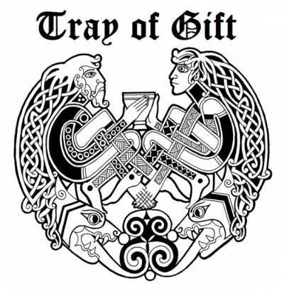 logo Tray Of Gift